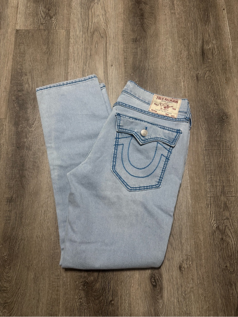 True Religion Jeans Men’s Size 32x30 Relaxed Slim Blue NEW